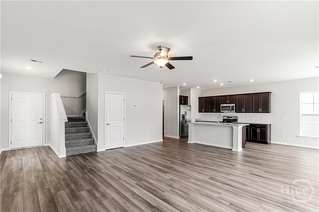116 Peabody Street Savannah, GA 31407 - Photo 5 of 40 Great Room and Kitchen