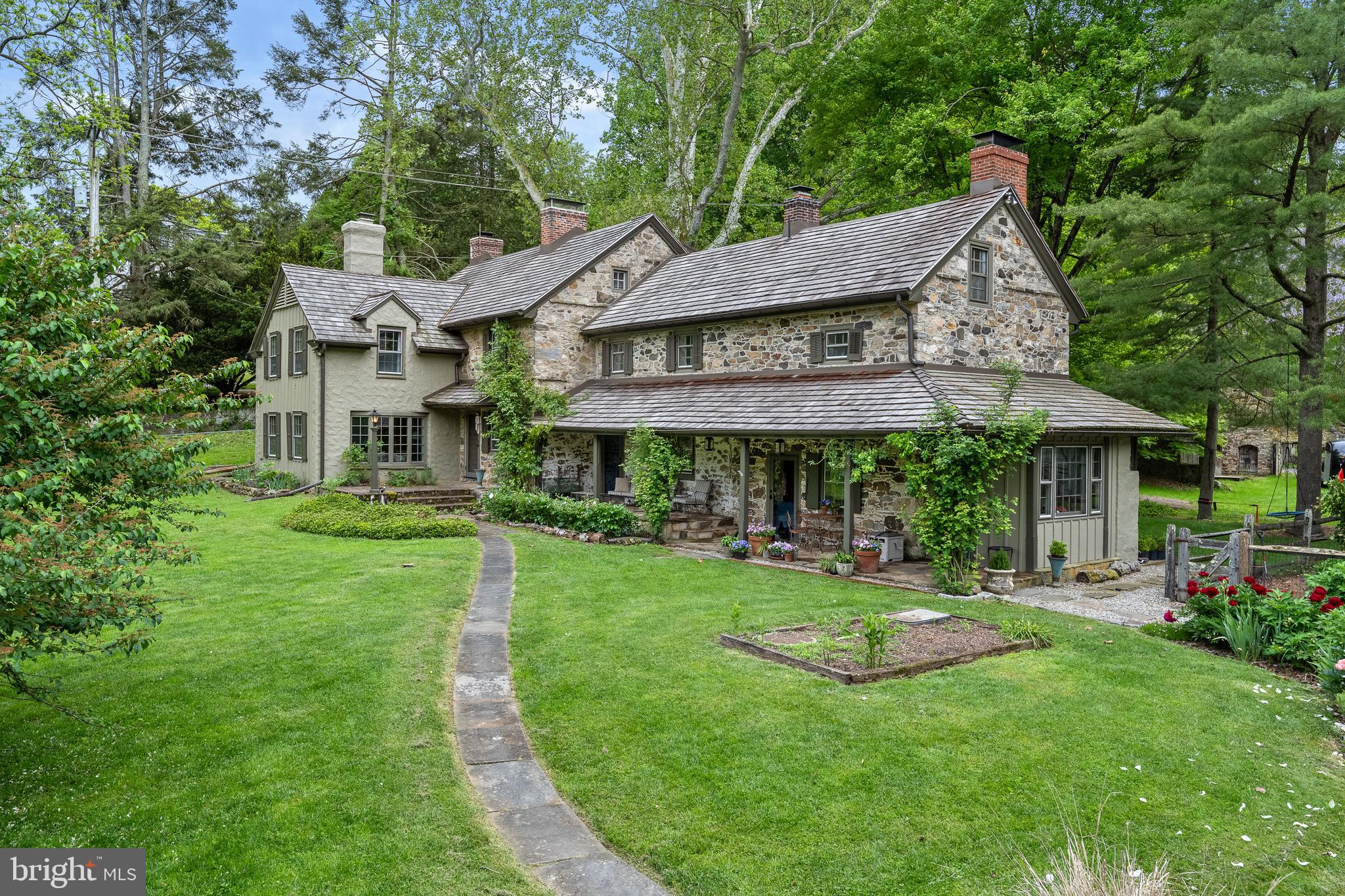 295 Marshall Bridge Road Kennett Square, PA 19348 - Photo 1 of 45 Charming Stone Farmhouse