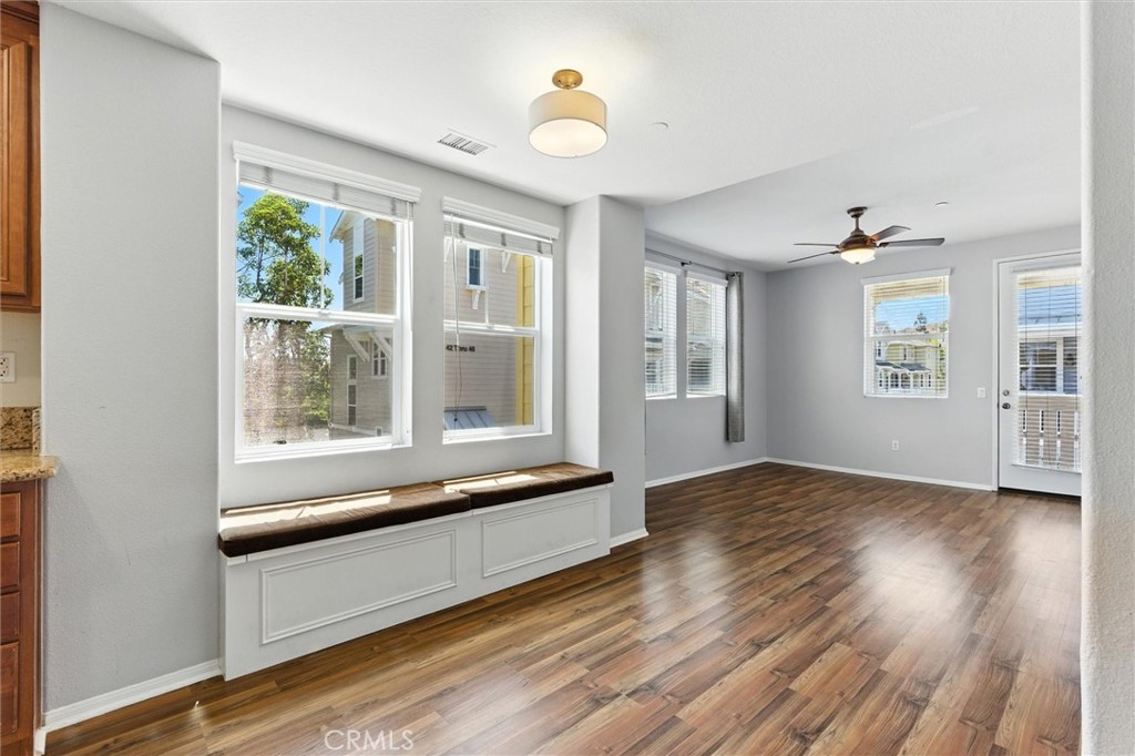57 Hinterland Way Ladera Ranch, CA 92694 - Photo 5 of 41 a view of an empty room with a window and wooden floor