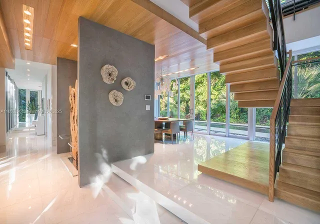 a view of a outdoor space with seating area