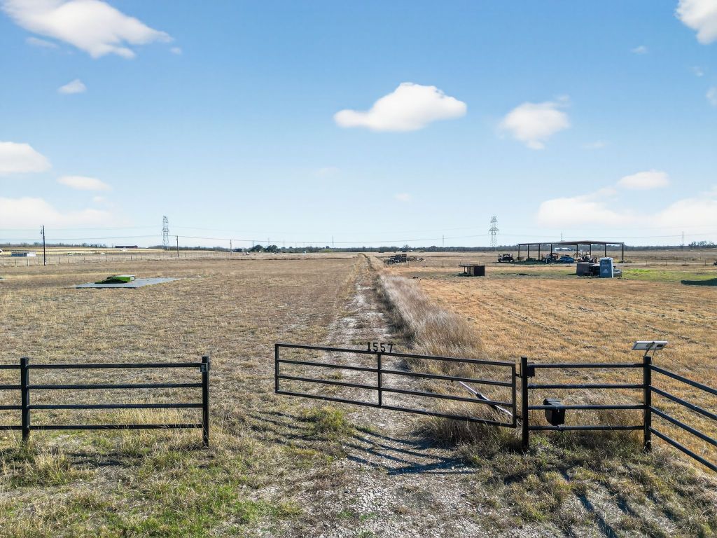 1557 Scull Road, Unit TRACT X San Marcos, TX 78666 - Photo 13 of 38 View of yard featuring a rural view and a gate