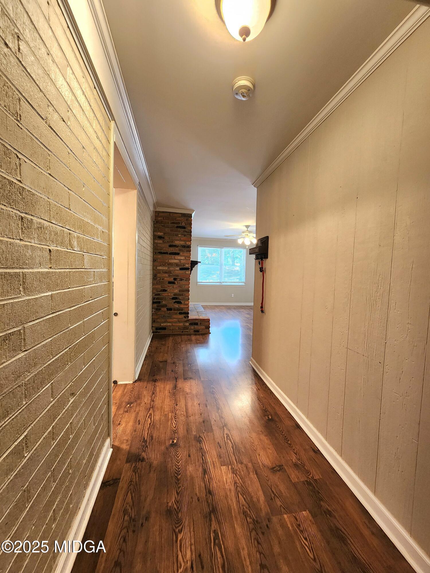 807 Wera Place Macon, GA 31210 - Photo 17 of 42 a view of a hallway with wooden floor
