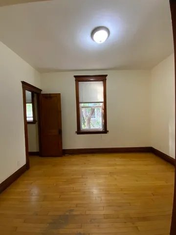a view of an empty room with window