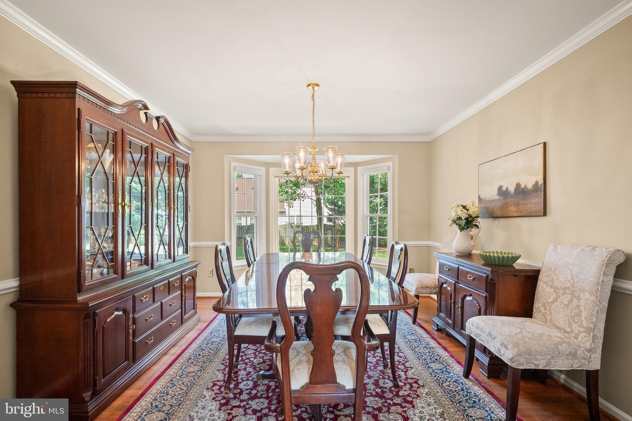 2614 Iron Forge Road Oak Hill, VA 20171 - Photo 20 of 48 Formal dining room, with views of the backyard