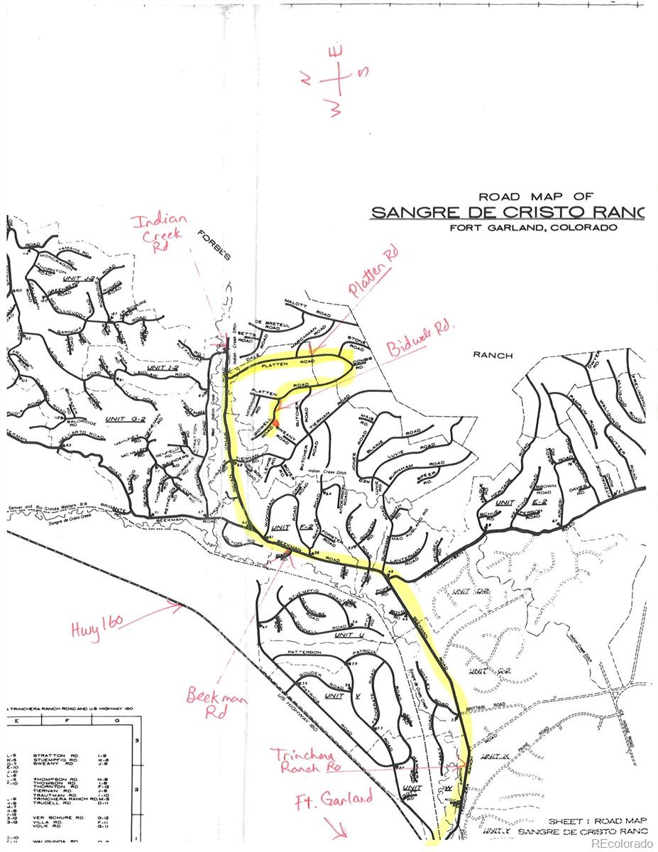Lot 7356 Bidwell Road Fort Garland, CO 81133 - Photo 5 of 23 view of a terrace with glass door