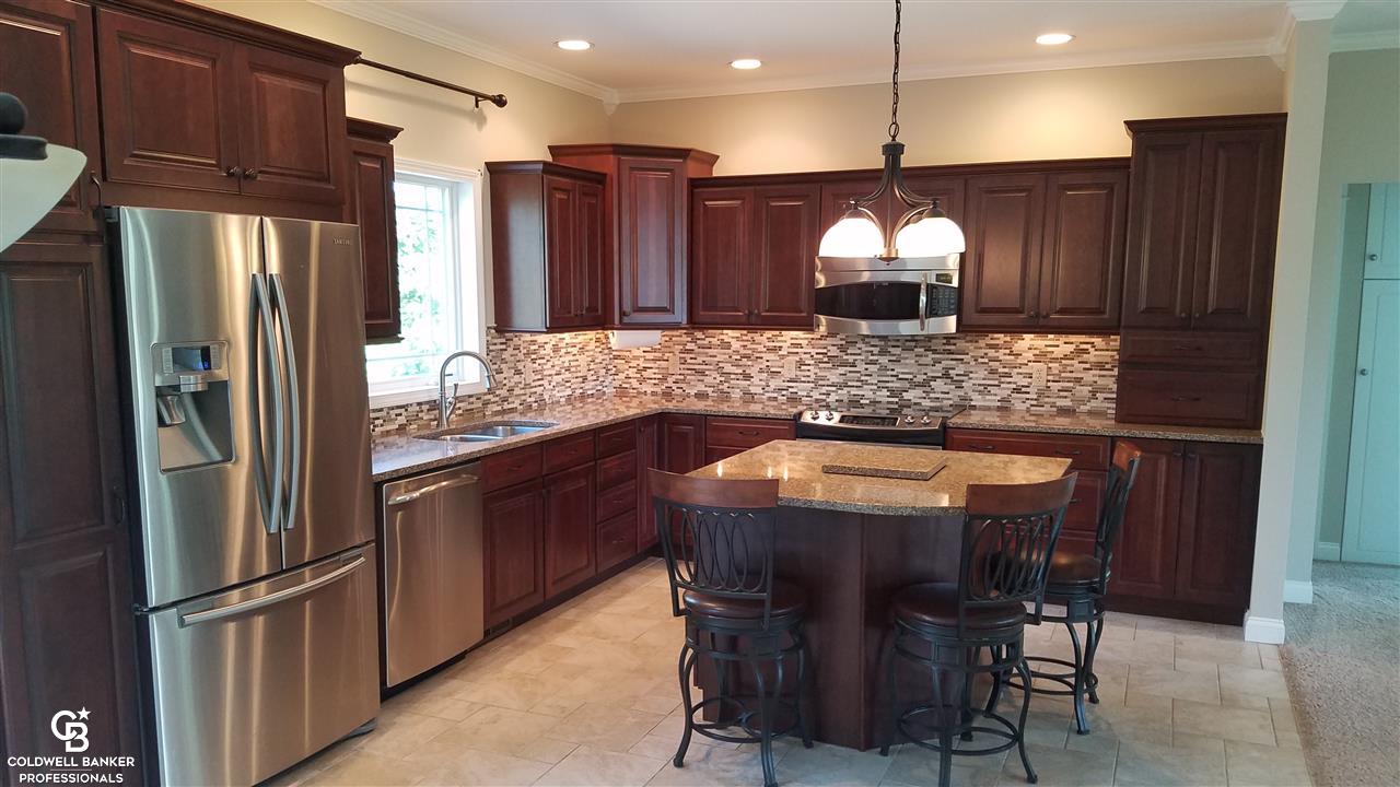 This is a view of the kitchen.