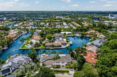 an aerial view of house with yard swimming pool and outdoor seating