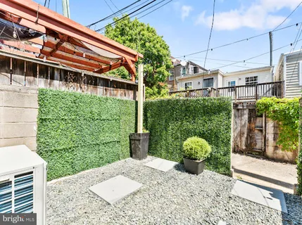 a view of balcony with outdoor space