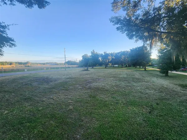 a view of an outdoor space with a lake view