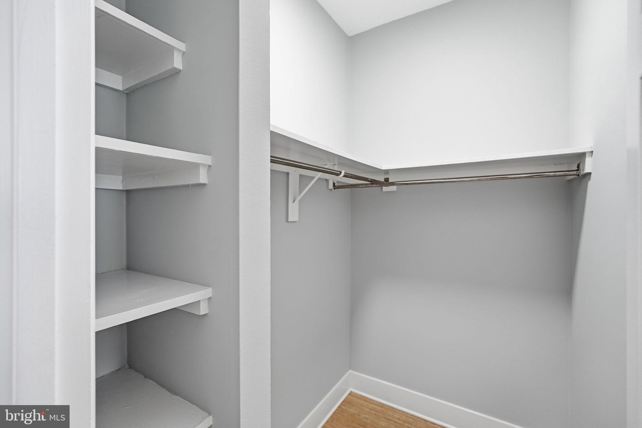 1140 23rd Street Northwest, Unit 1005 Washington, DC 20037 - Photo 12 of 22 a view of an empty walk in closet