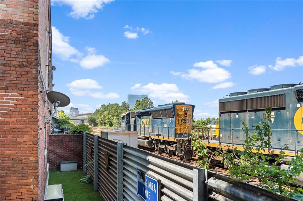 490 Marietta Street Northwest, Unit 101 Atlanta, GA 30313 - Photo 55 of 102 a city view from a balcony