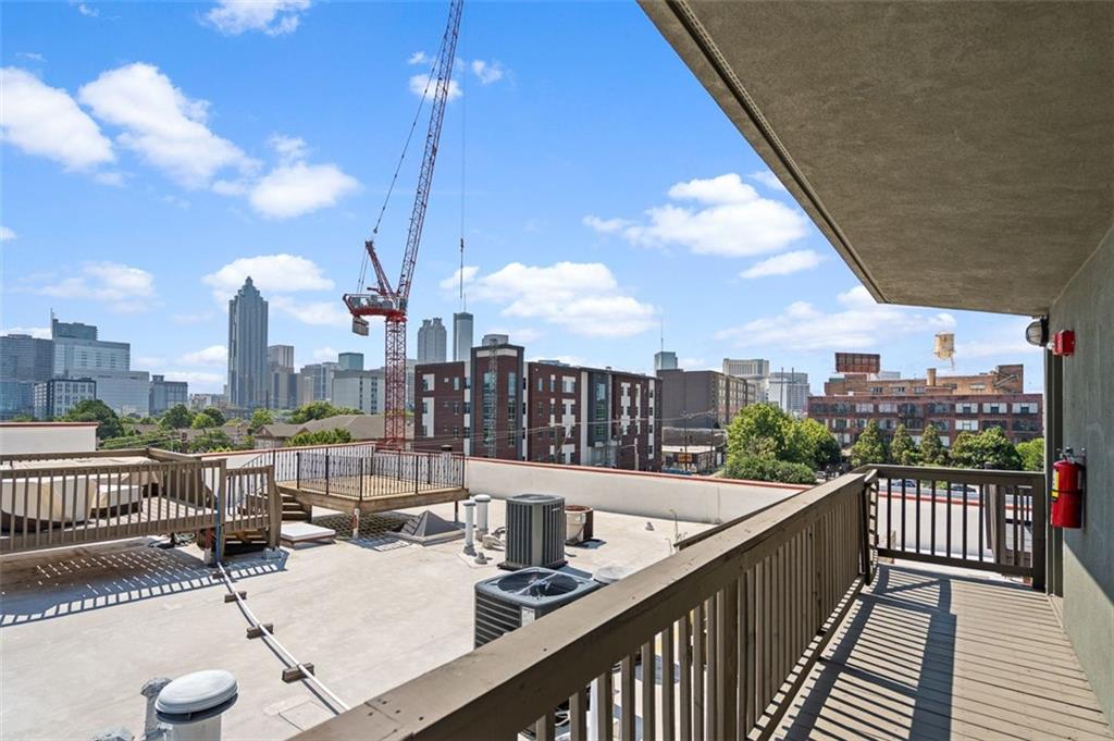 490 Marietta Street Northwest, Unit 101 Atlanta, GA 30313 - Photo 64 of 102 a view of balcony with furniture