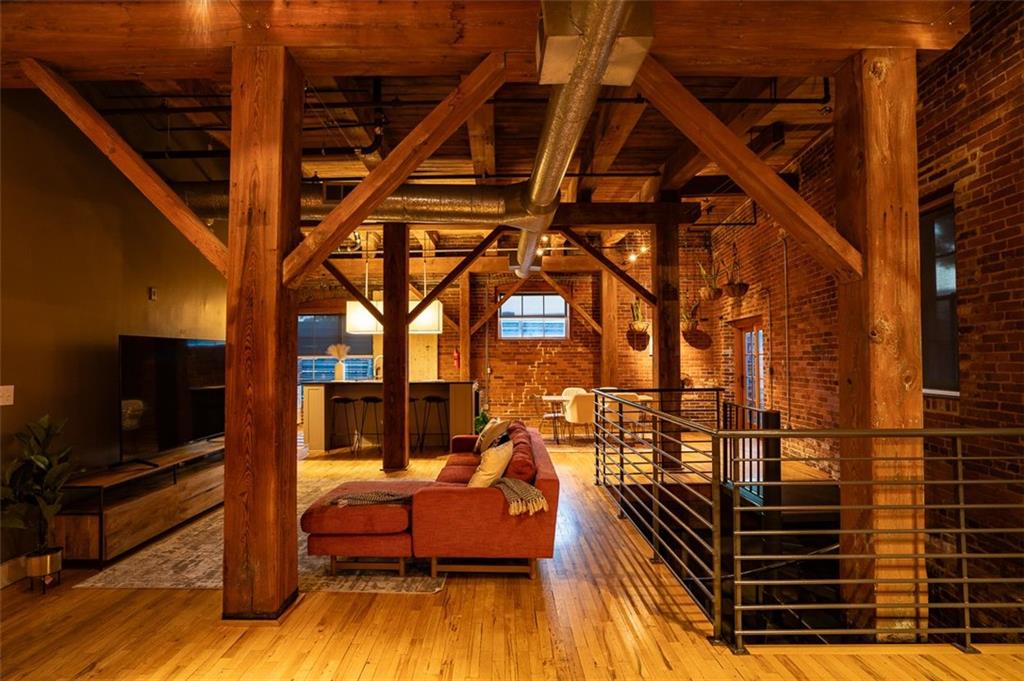 490 Marietta Street Northwest, Unit 101 Atlanta, GA 30313 - Photo 81 of 102 a backyard of a house with sofas