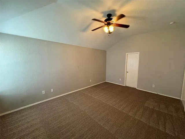 en view of an empty room