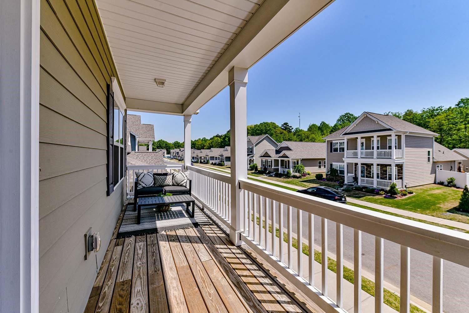 277 Harrison Lane Locust, NC 28097 - Photo 13 of 25 a view of city from a balcony