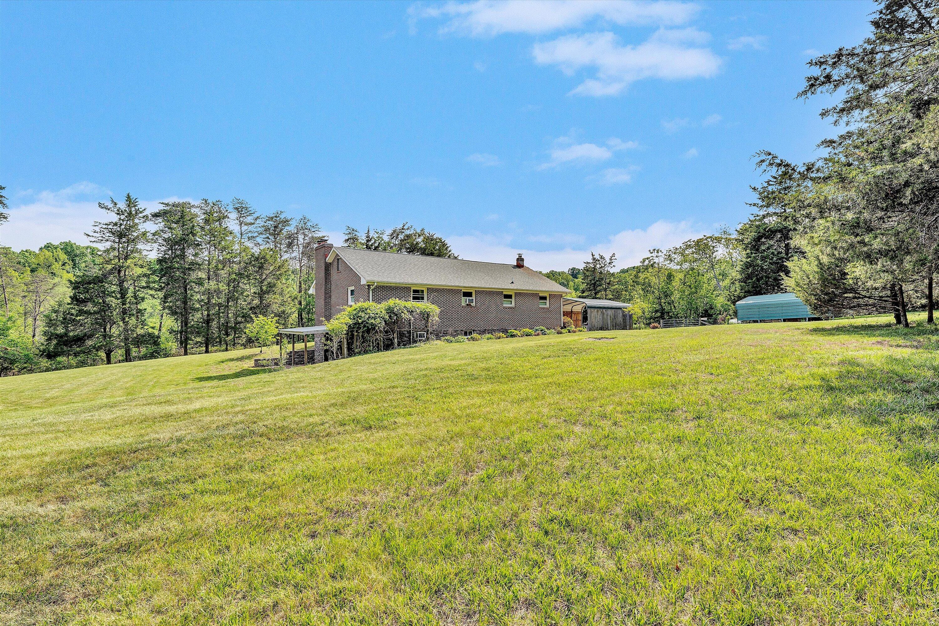2296 Sandy Level Road Goodview, VA 24095 - Photo 37 of 48 a view of an outdoor space and swimming pool