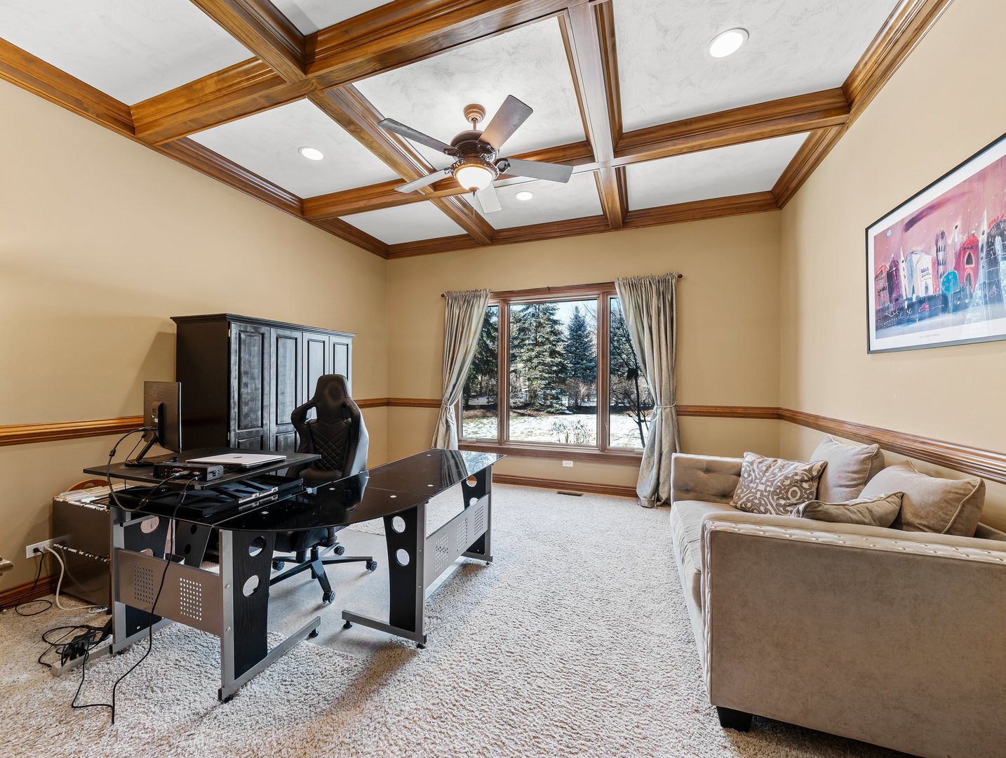 63 Mitchell Circle Wheaton, IL 60189 - Photo 20 of 54 a living room with furniture and a window
