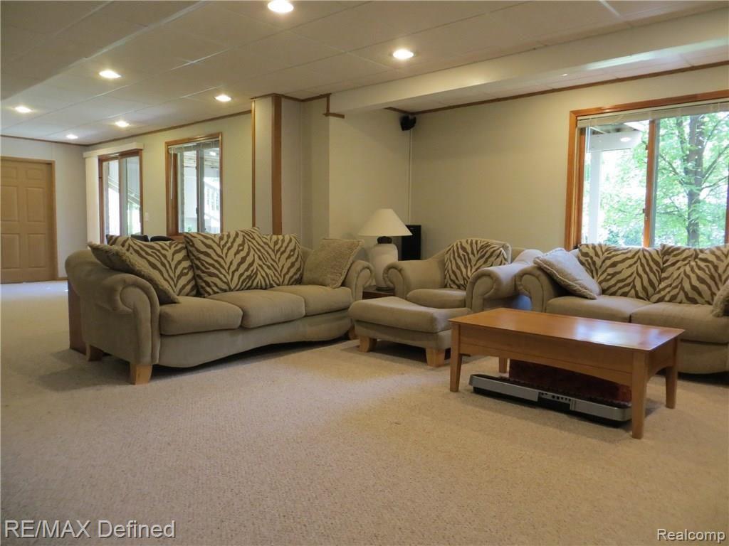 1850 Cloverdale Drive Rochester, MI 48307 - Photo 20 of 23 Finished Walk-Out Basement