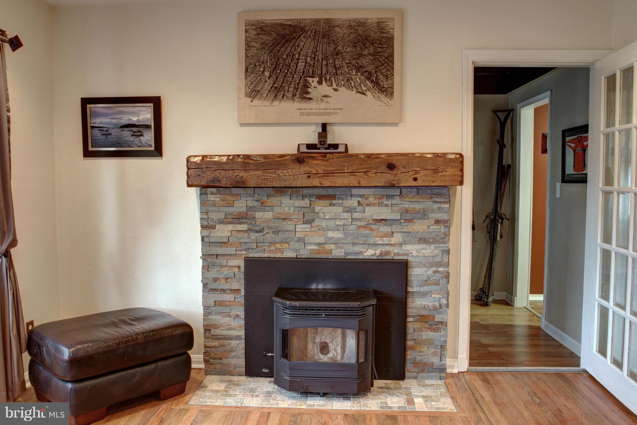 150 Inverness Road Severna Park, MD 21146 - Photo 4 of 30 Pellet stove