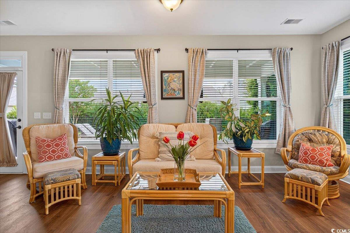1719 Maplecress Way Myrtle Beach, SC 29577 - Photo 10 of 40 Living room featuring wood finished floors
