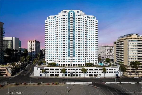 a front view of a building