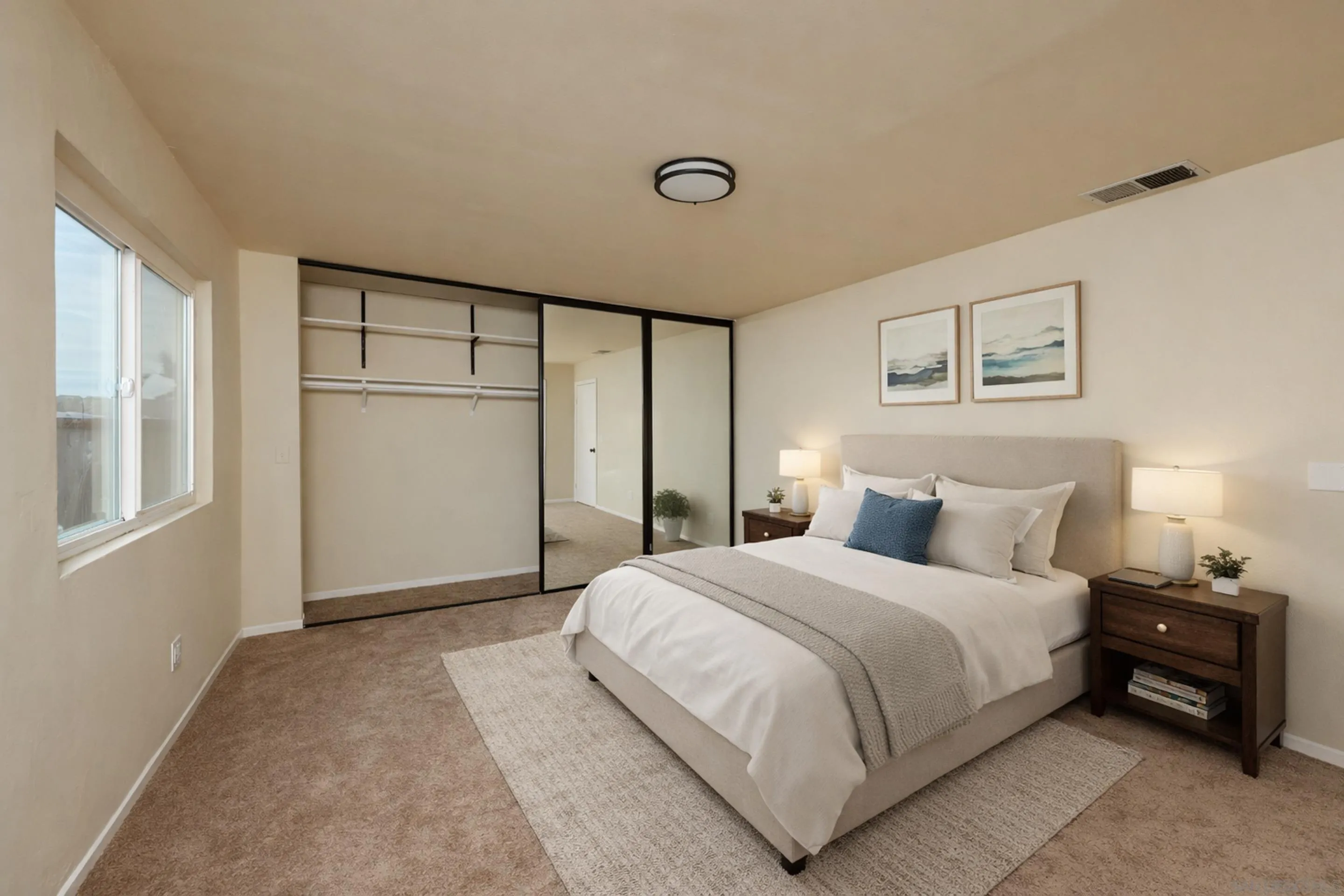 10866 Sandy Hook Road San Diego, CA 92126 - Photo 4 of 15 a bedroom with a bed and a window
