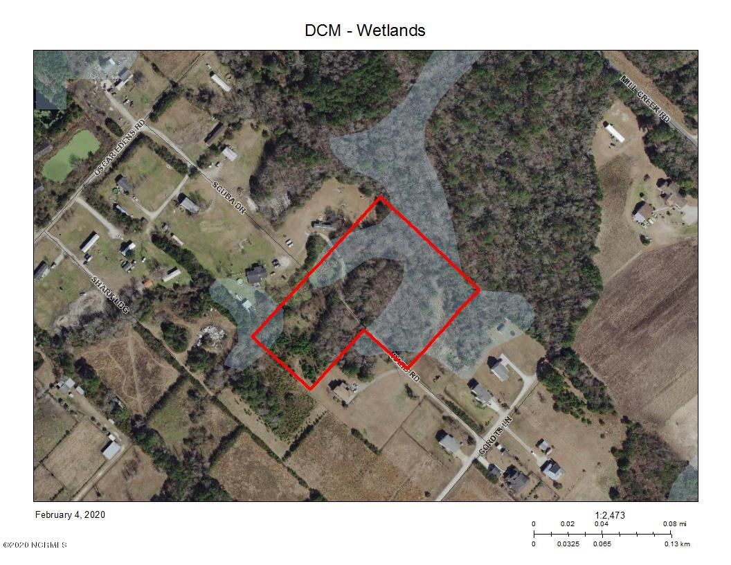 4.66-acre Rabb Road Hampstead, NC 28443 - Photo 12 of 12 DCM - Wetlands