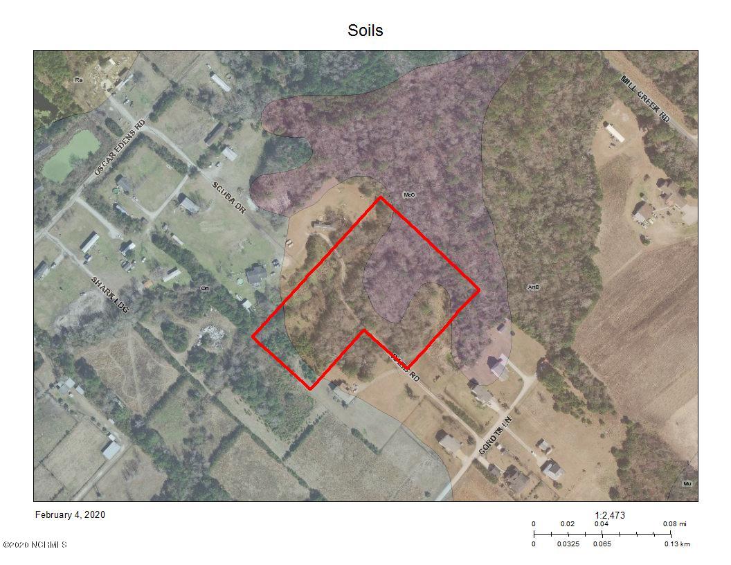 4.66-acre Rabb Road Hampstead, NC 28443 - Photo 3 of 12 Soils
