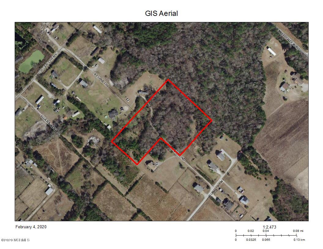 4.66-acre Rabb Road Hampstead, NC 28443 - Photo 5 of 12 GIS Aerial