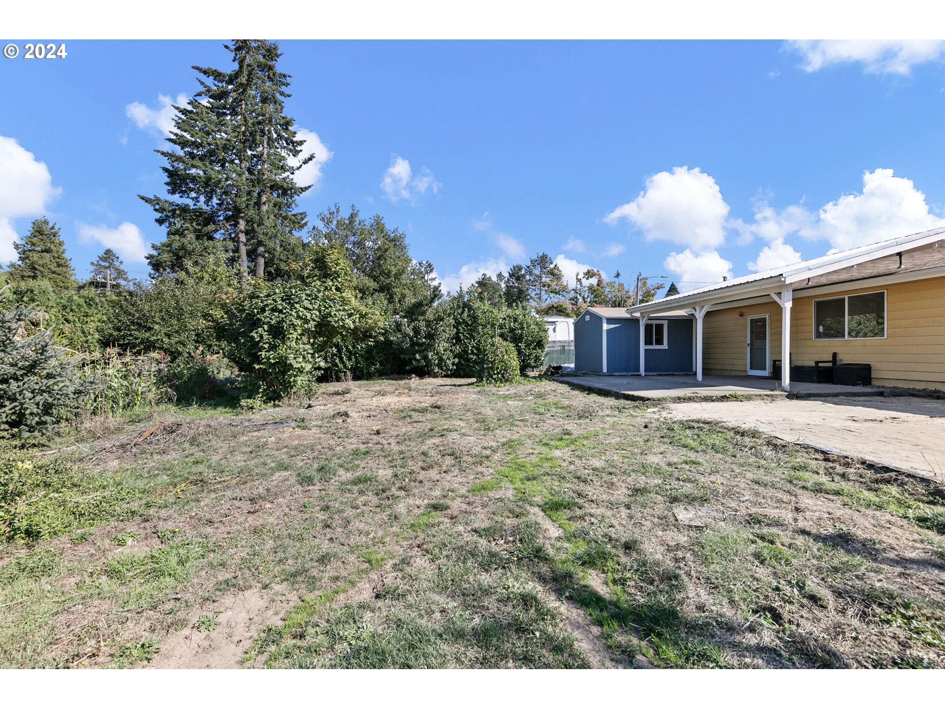 5736 Thurston Road Springfield, OR 97478 - Photo 31 of 38 a view of a house with a backyard