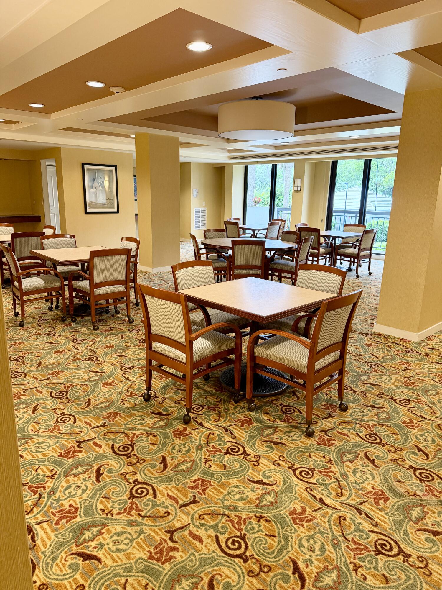 2001 North Ocean Boulevard, Unit 301 Boca Raton, FL 33431 - Photo 34 of 41 a view of a dining room with furniture and a table