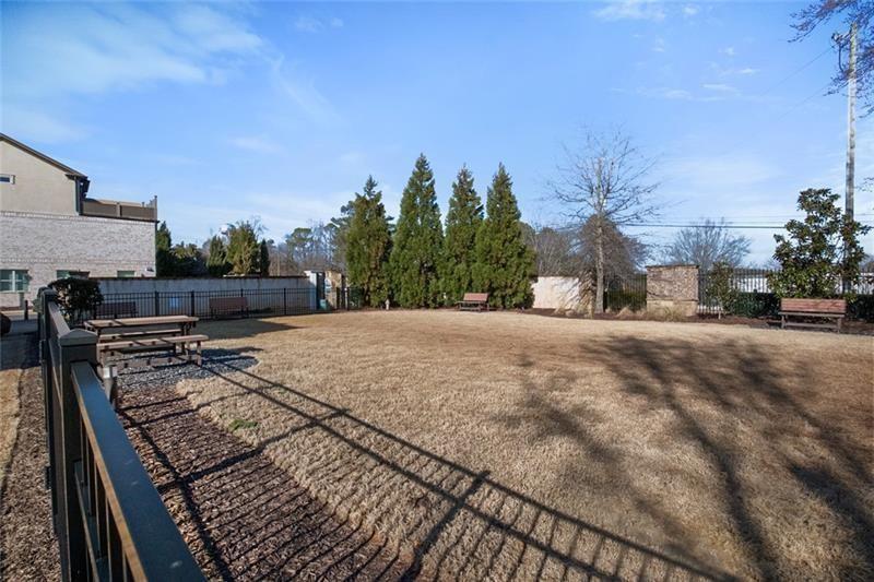 120 Via Roma Woodstock, GA 30188 - Photo 44 of 46 a view of a backyard of the house