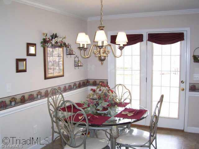 511 West Lebanon Road Mebane, NC 27302 - Photo 4 of 8 Other. Diningroom w/ French Doors leading to a Covered Porch in rear.