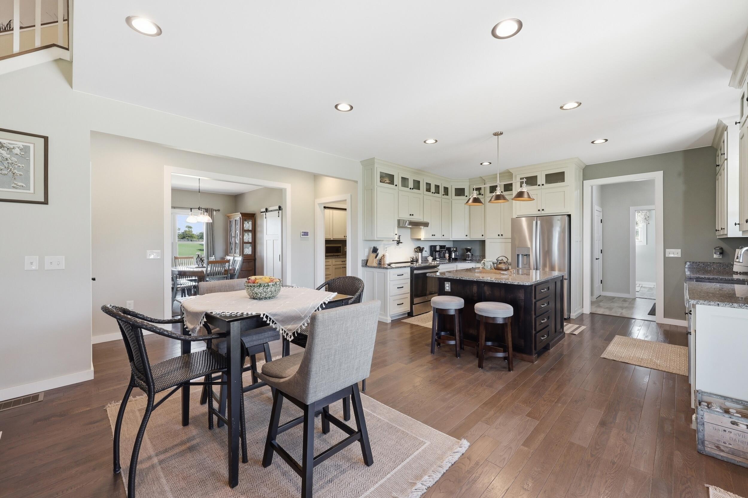 100 Collins Risk Road Georgetown, KY 40324 - Photo 84 of 84 This home screams for you to entertain! The open floorplan makes the perfect space for hosting friends and family. You have an island for gathering, breakfast area and dining room.