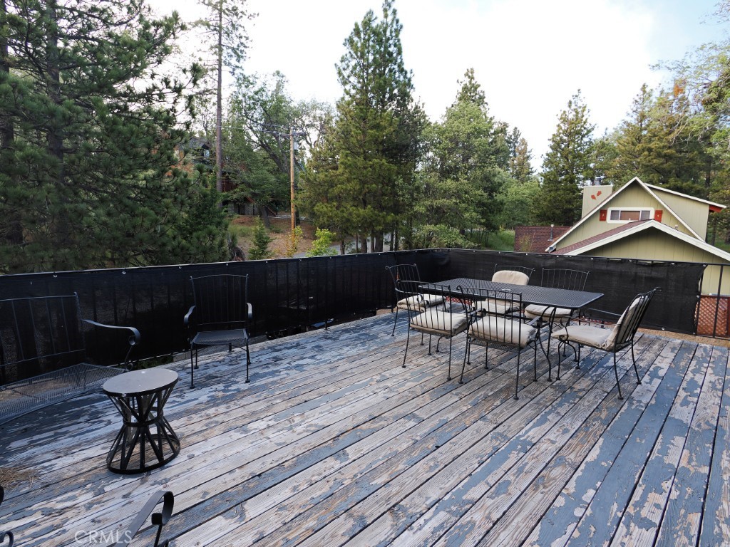 28596 North Bay Road Lake Arrowhead, CA 92352 - Photo 12 of 69 a outdoor view with a sitting space