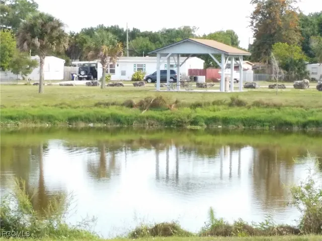 a view of outdoor space with seating