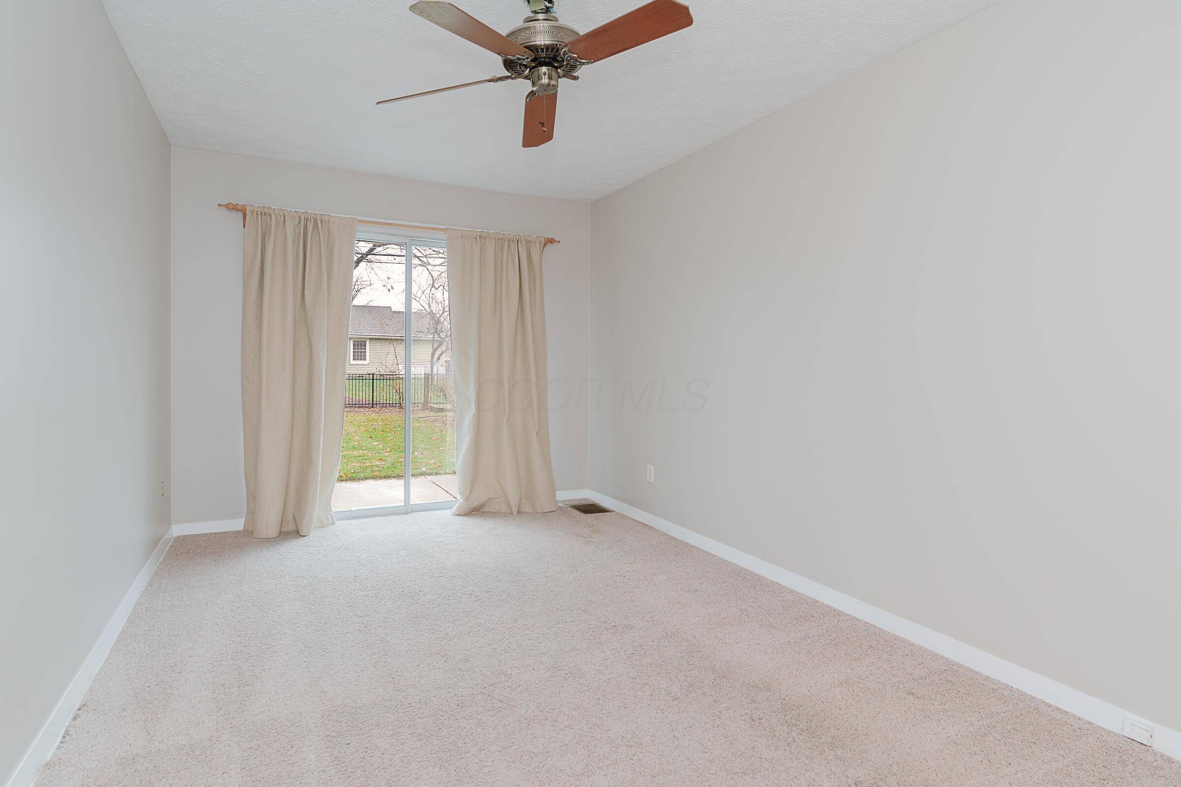 2063 Milden Road Columbus, OH 43221 - Photo 20 of 41 BR1 with sliding glass door to concrete patio
