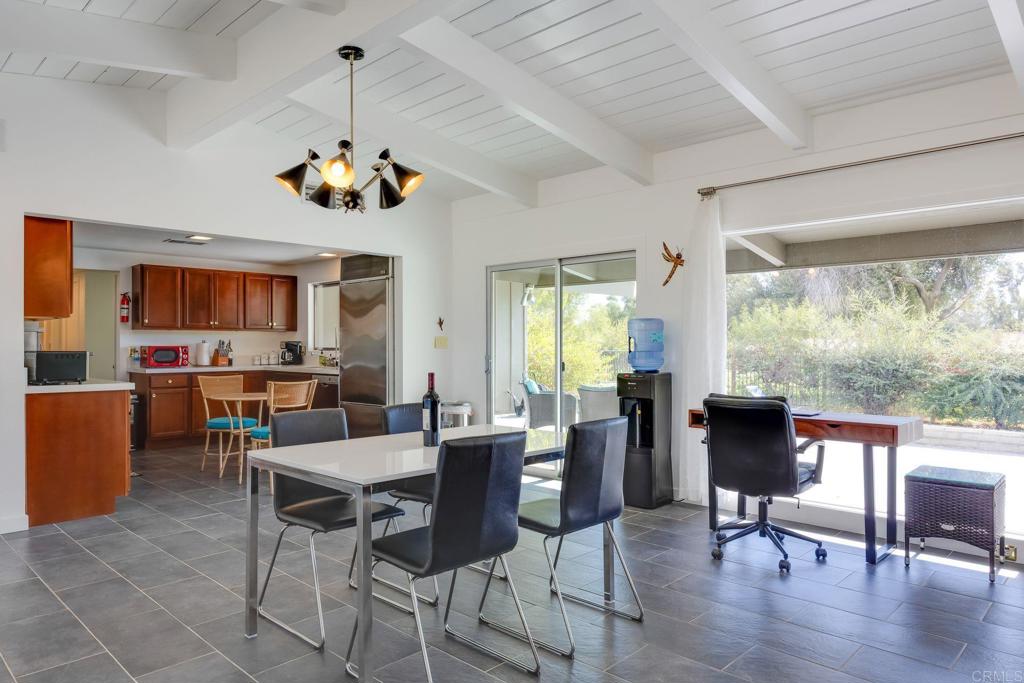 255 Montezuma Road Borrego Springs, CA 92004 - Photo 6 of 26 a view of a dining room with furniture window and wooden floor