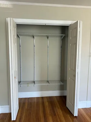 a bathroom with a tub and shower