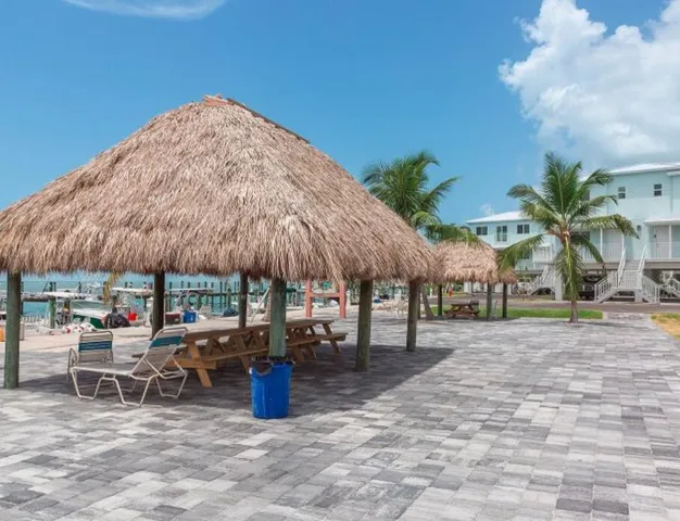 a view of outdoor space with seating area