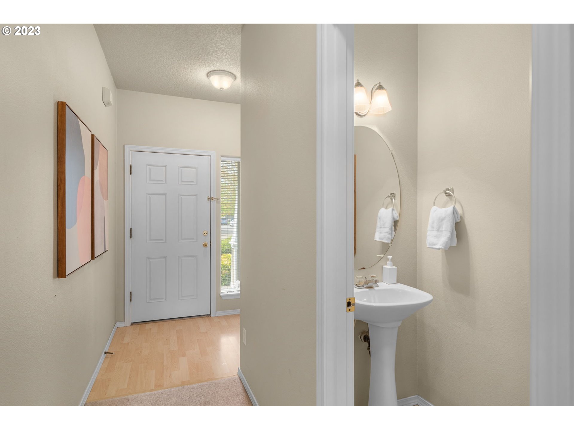 17697 Southwest September Lane Beaverton, OR 97003 - Photo 13 of 24 a bathroom with a sink and a mirror