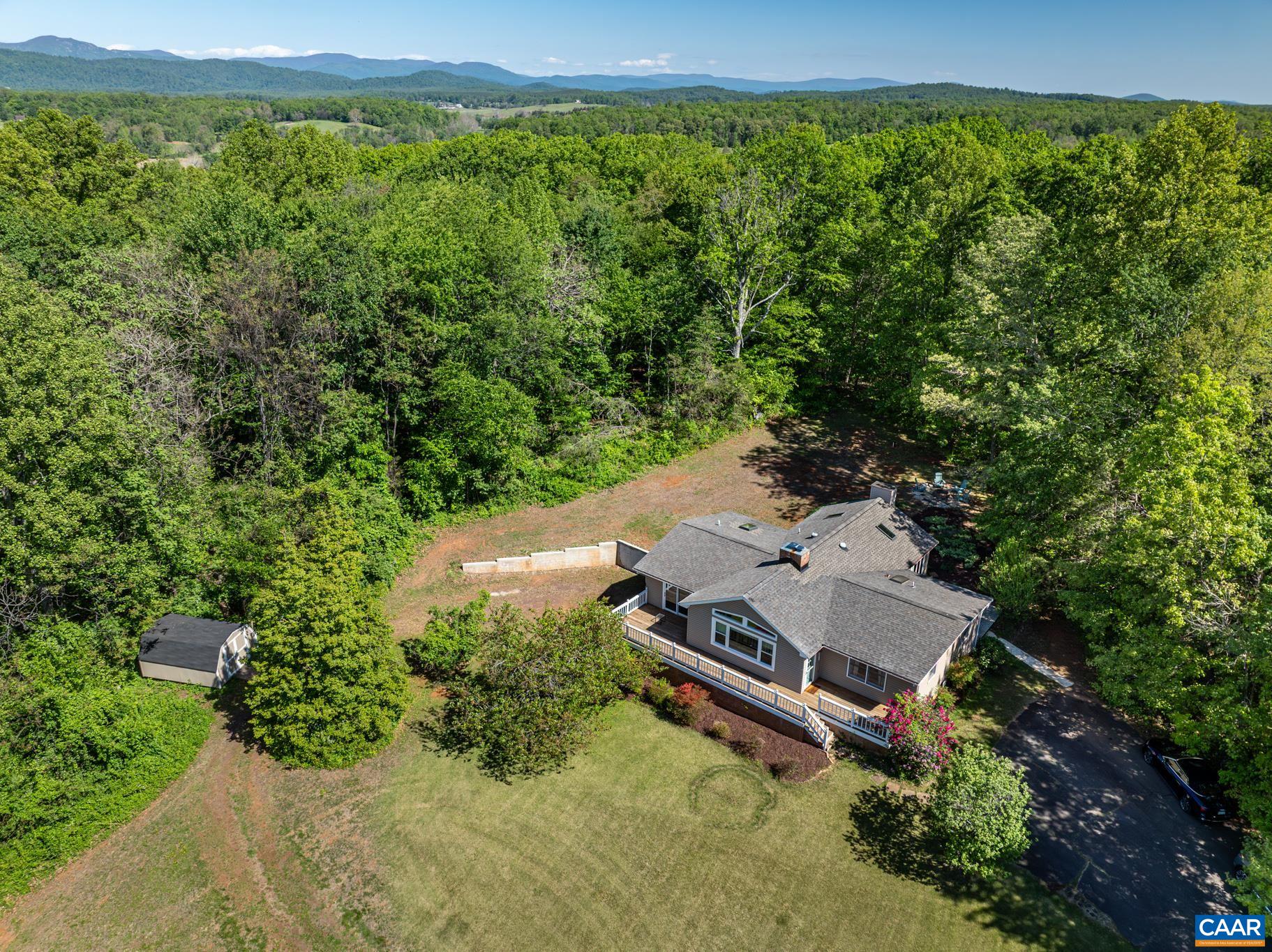 1971 Wilderness Road Reva, VA 22735 - Photo 38 of 47 an aerial view of a house with a yard