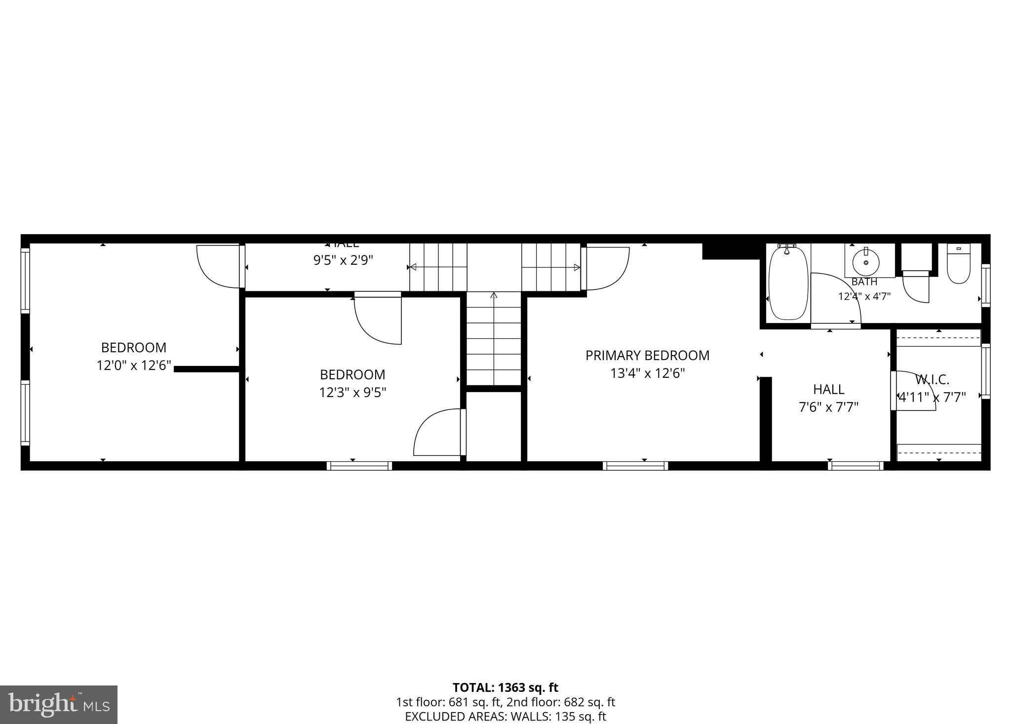 38 North Main Street Spring City, PA 19475 - Photo 23 of 24 2nd level floorplan
