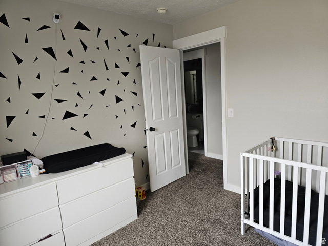 7481 Red Pine Road Eagle Mountain, UT 84005 - Photo 12 of 38 Second Bedroom with neutral wall colors and textured carpeting