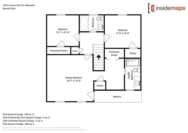 $2,450 | 10515 Colony Glen Drive, Alpharetta, GA 30022