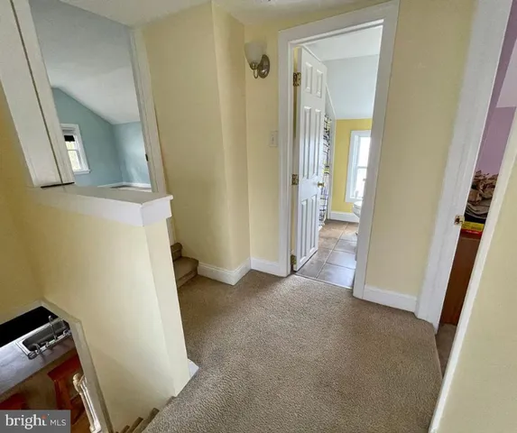 a view of a room with utility room