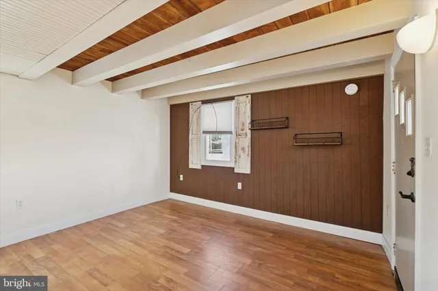 a view of a small space