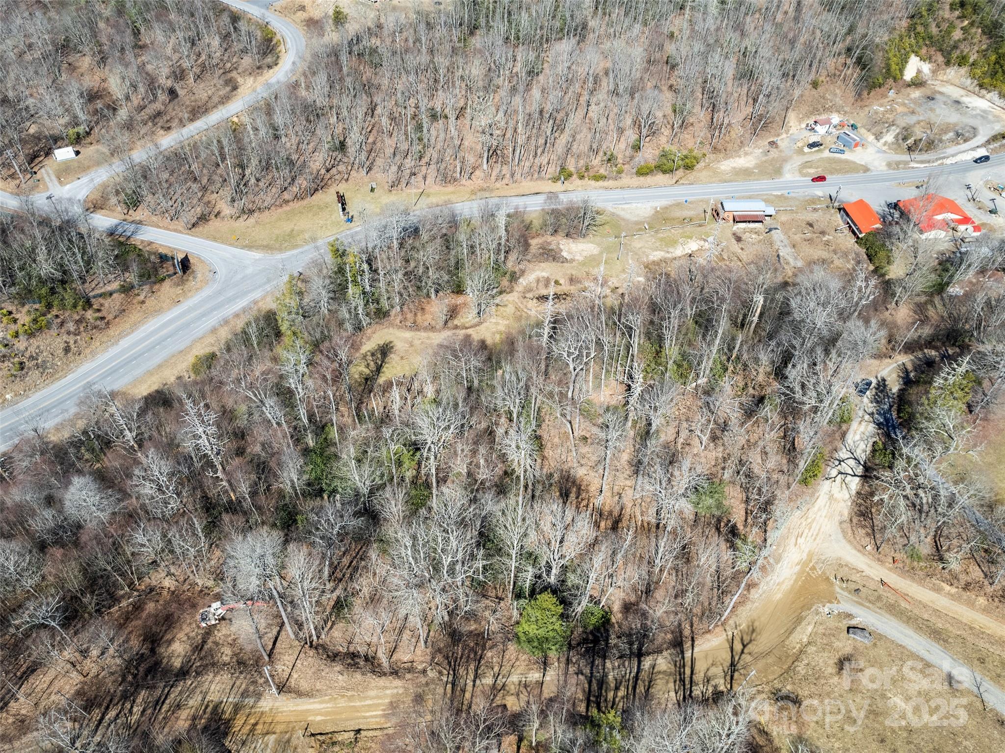 Lot 5 Spruce Flats Road Maggie Valley, NC 28751 - Photo 6 of 13 a view of a yard with wooden fence