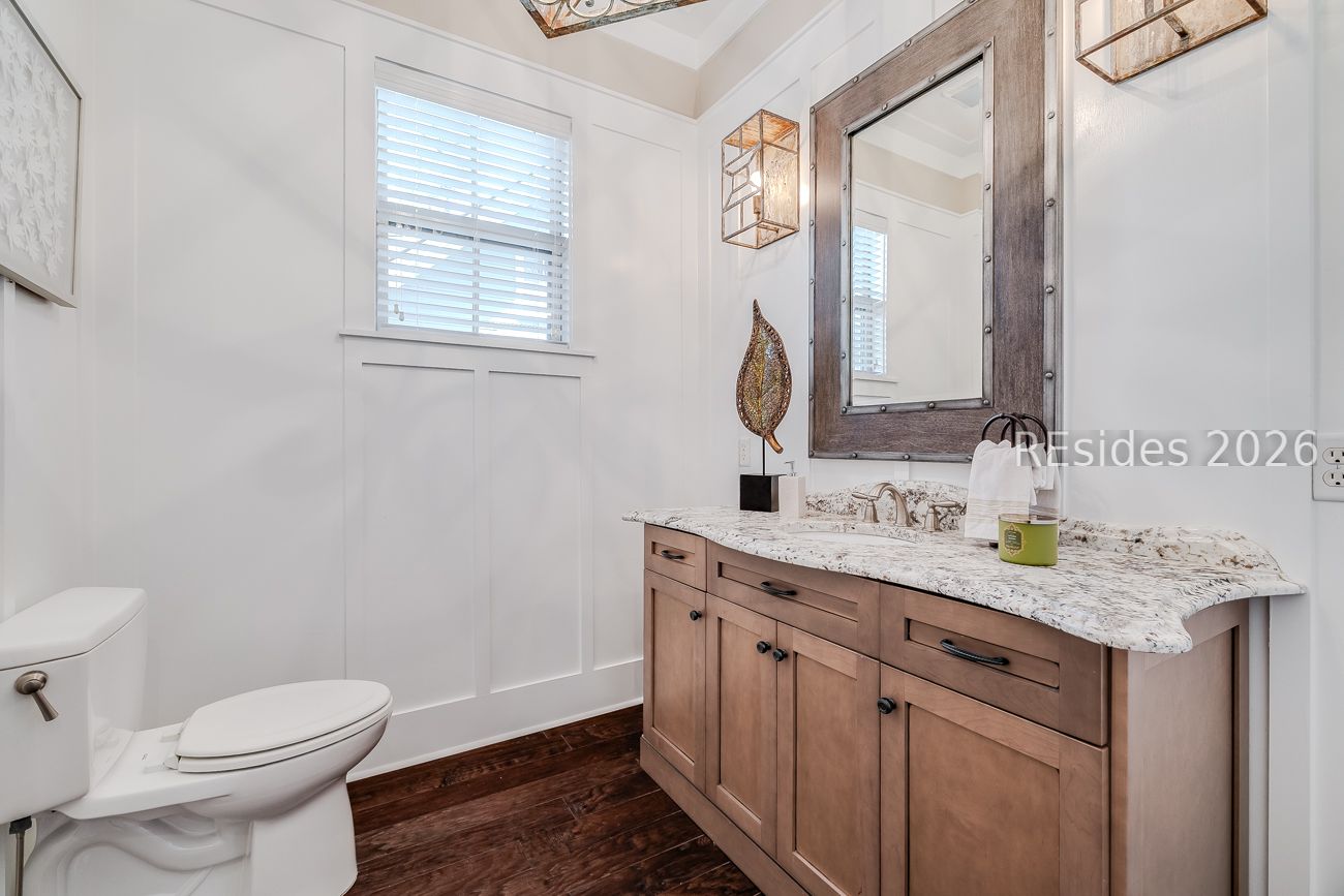 36 Oldfield Village Road Bluffton, SC 29909 - Photo 19 of 85 Half bath off of the kitchen and den area