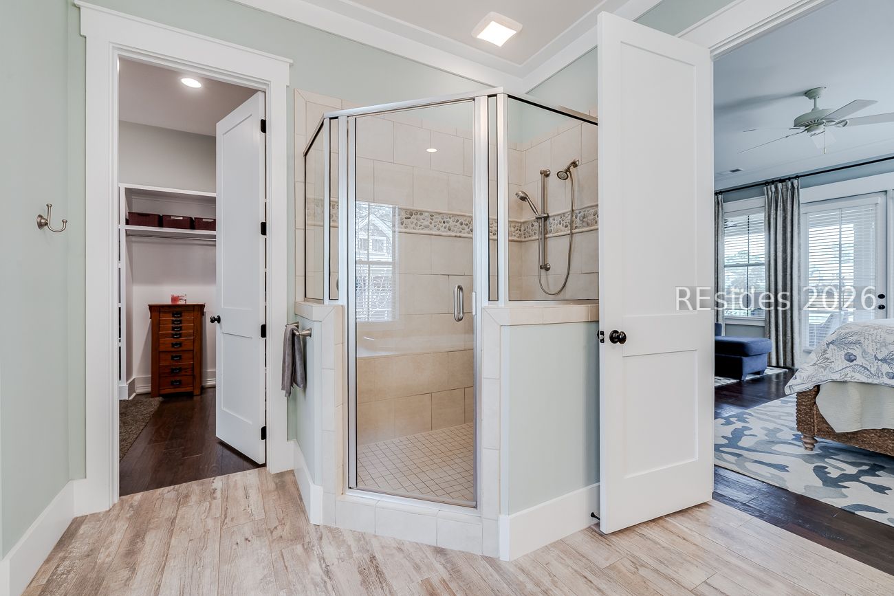 36 Oldfield Village Road Bluffton, SC 29909 - Photo 25 of 85 Large tiled walk-in shower